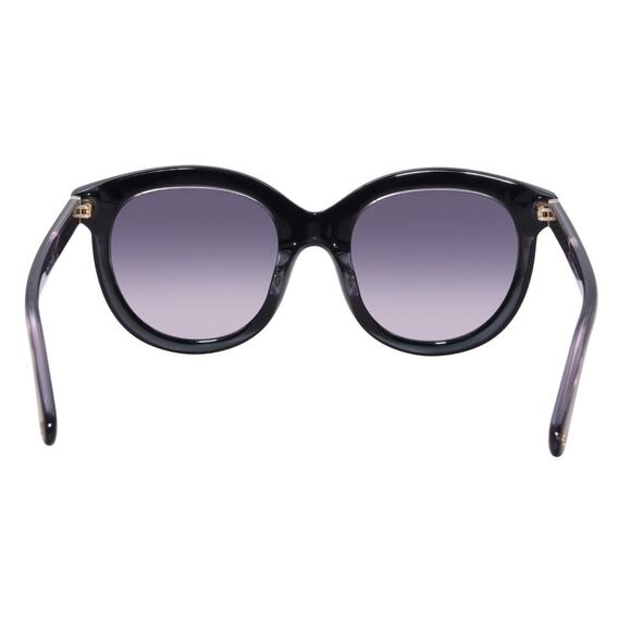 Kate Spade New York Lillian Sunglasses Butterfly Black Grey Gradient - Picture 7 of 13